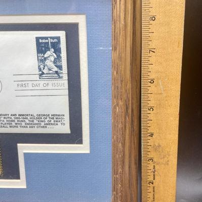 Babe Ruth First Day Cover Postcard
