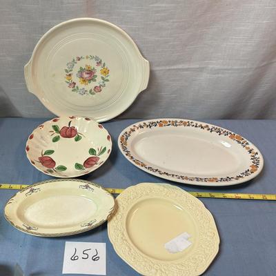Vintage Plate Lot