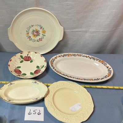 Vintage Plate Lot