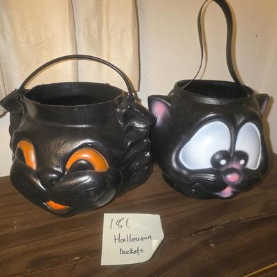 Halloween Candy buckets