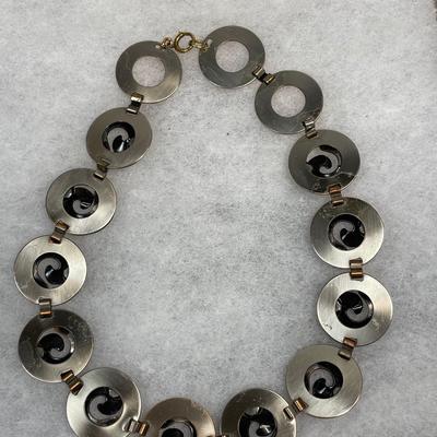 Renoir signed copper MCM necklace - repair?