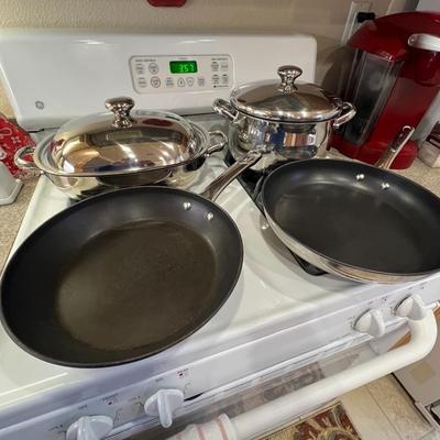4 Cook's Essentials Pans