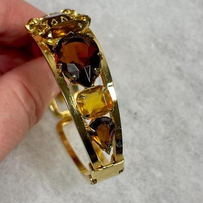 Juliana style hinged cuff Bracelet