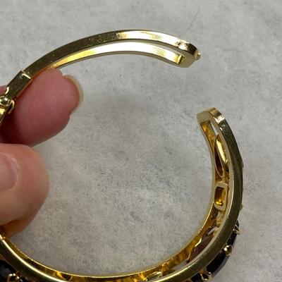 Juliana style hinged cuff Bracelet