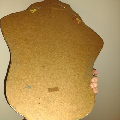Wall Mirror with Composite Frame- Approx 25" x 17 1/2"