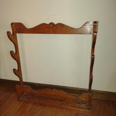 Wooden Sportsman's Rack