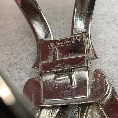 Huge Whiting and Davis Clamper Bracelet
