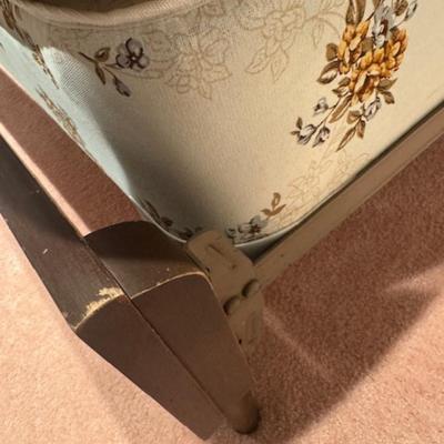 Mid-Century bed frame and mattress