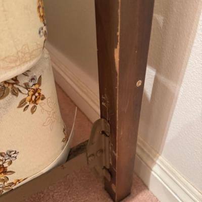 Mid-Century bed frame and mattress