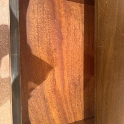 Mid-century 9 drawer dresser with mirror