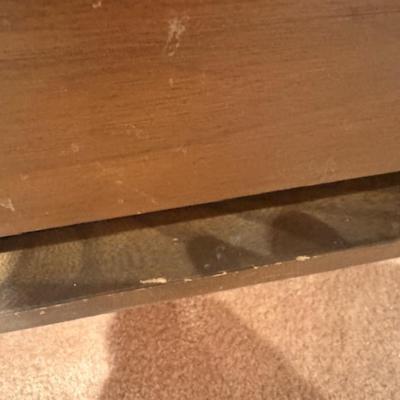 Mid-century 9 drawer dresser with mirror