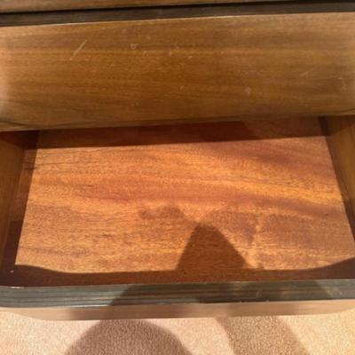 Mid-century 9 drawer dresser with mirror