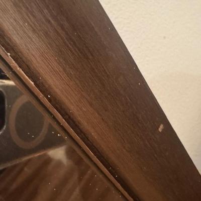 Mid-century 9 drawer dresser with mirror