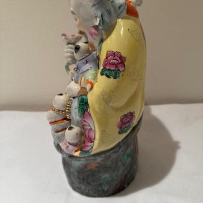 Laughing Buddha with Children