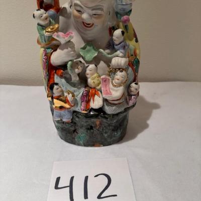 Laughing Buddha with Children