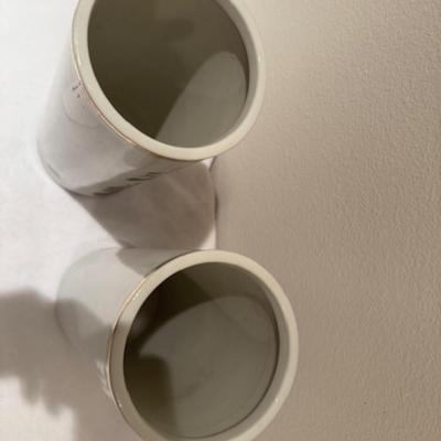 2 Matching Vases