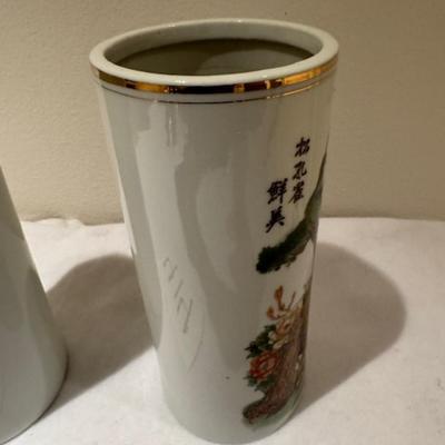 2 Matching Vases