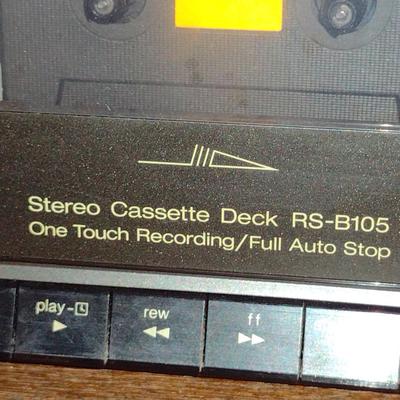 Technics AM/FM Stereo Receiver and Cassette Deck