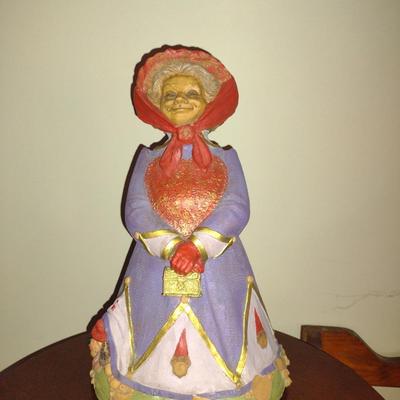 Large Thomas F. Clark 'Lucinda' Figurine- Approx 12 3/4" Tall