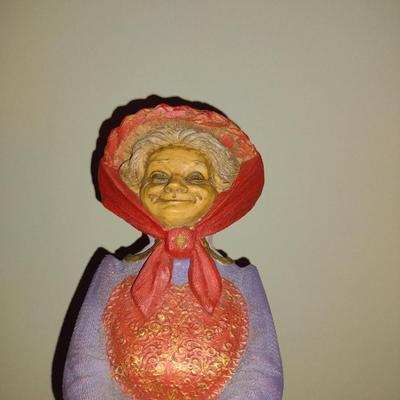 Large Thomas F. Clark 'Lucinda' Figurine- Approx 12 3/4" Tall