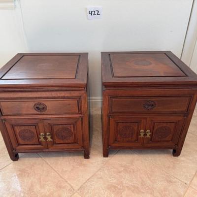 2 End Cabinets or Night Stands