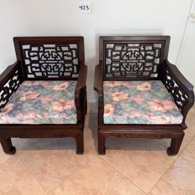 2 Matching Arm Chairs