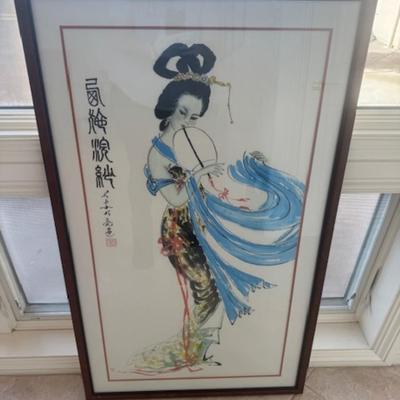 Four Ladies Pieces of Artwork