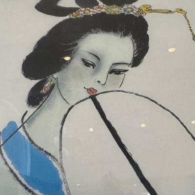 Four Ladies Pieces of Artwork