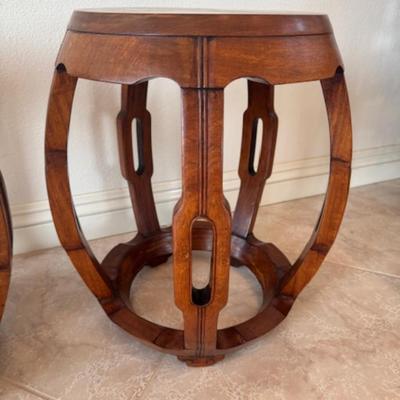 2 Round Tables or Stools