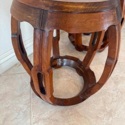 2 Round Tables or Stools