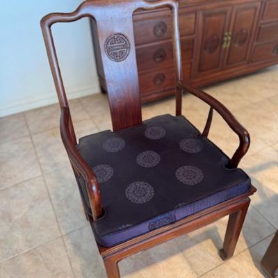 Table and Chairs with Glass Protective top