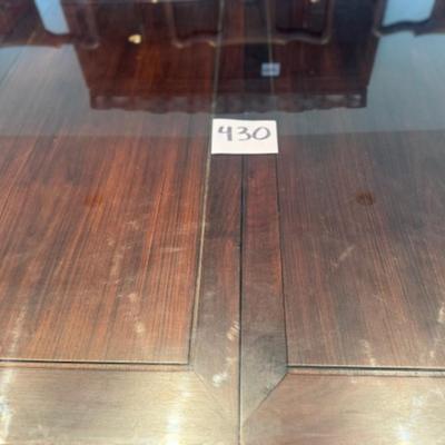 Table and Chairs with Glass Protective top