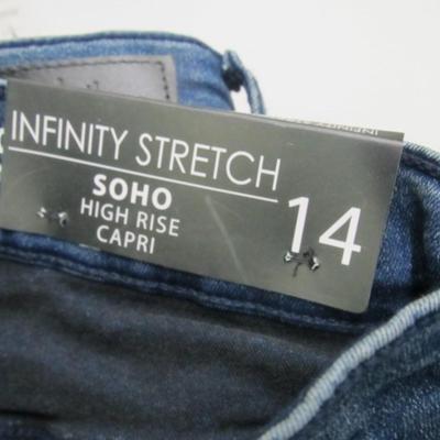 Pair Of New Nicole Miller Jeans Soho High Rise Skinny Jeans 14