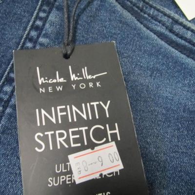 Pair Of New Nicole Miller Jeans Soho High Rise Skinny Jeans 14