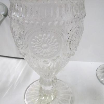 Serving Decor Ombre Silver Rimmed Bowl Divided Relish Dish