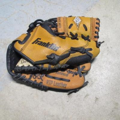 Used Franklin Leather Baseball Glove