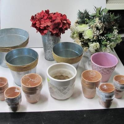 Metal Ceramic & Clay Planters Jay Willfred Andrea By Sadek