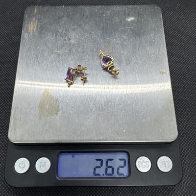 14kt Gold earrings