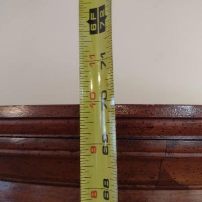 Glass Front Curio Cabinet- Approx 39" x 16" x 70" Tall (No Contents)
