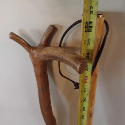 Pair of Wooden Walking Sticks