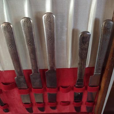 Assorted Flatware- Community and Rogers- Approx 53 Pieces- Storage Box Included