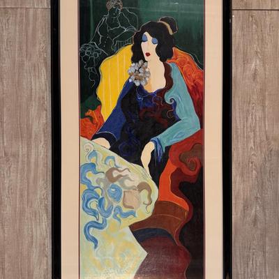 ITZCHAK TARKAY JOSEPHINE EMBELLISHED HC PROOF 37/50 SERIOGRAPH