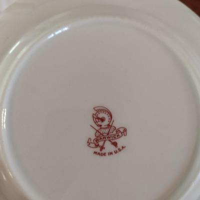 Warwick 'Silver Poppy' China- Approx 65 Pieces
