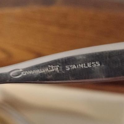 Community Stainless Flatware- Approx 44 Pieces