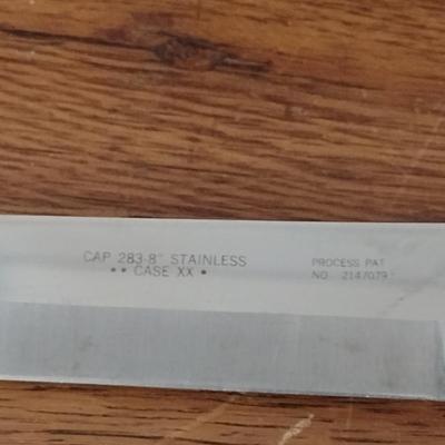 Vintage Case XX Finger Groove Kitchen Cutlery- 5" and 8"