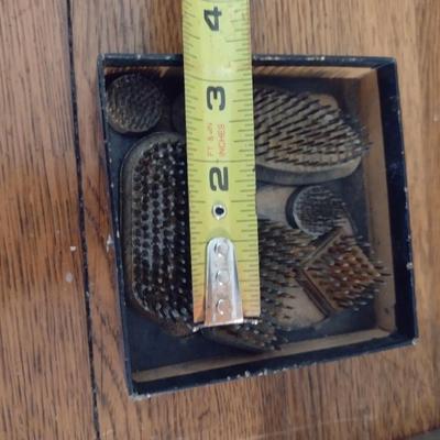 Collection of Metal Flower Frogs