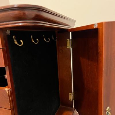 Standing Jewelry Chest Armoire