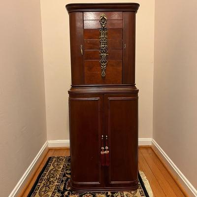 Standing Jewelry Chest Armoire