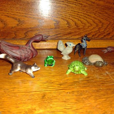 Collection of Animal Figurines
