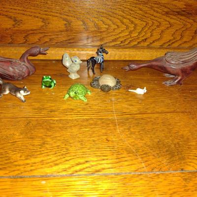 Collection of Animal Figurines